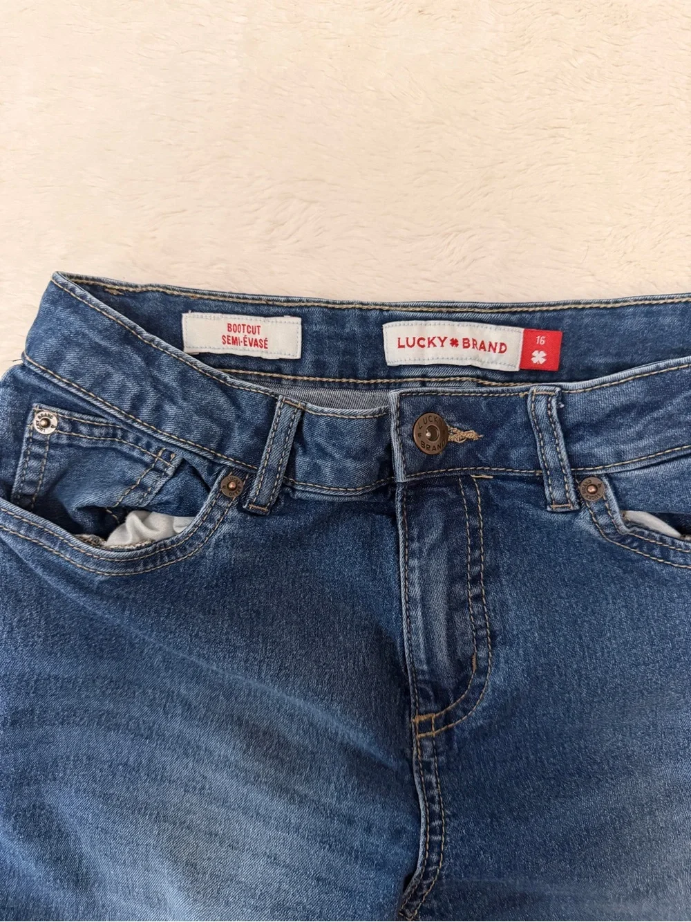 Lucky Brand upgrade her